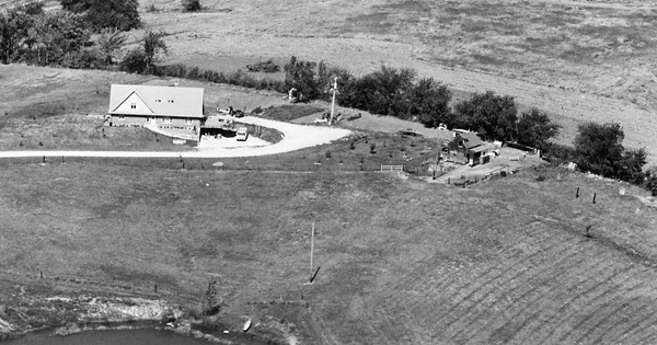 Vintage Aerial photo from 1981 in Carroll County, MO