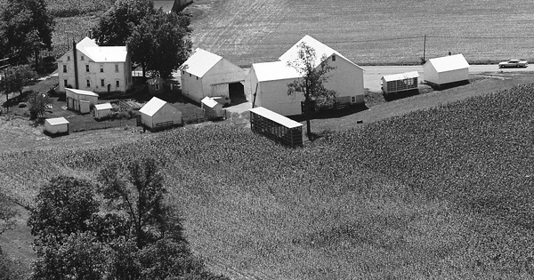 Vintage Aerial photo from -1986 in Lehigh County, PA