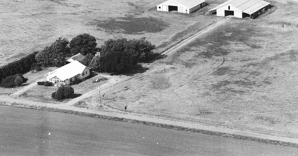 Vintage Aerial photo from -1986 in Wilbarger County, TX