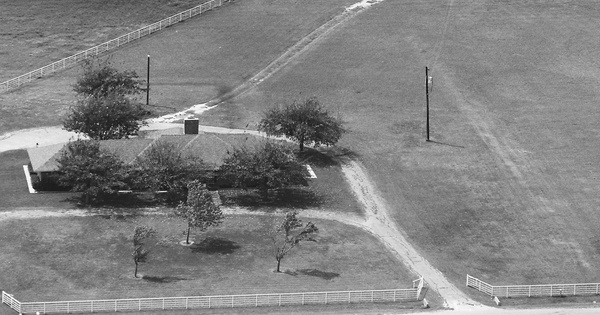 Vintage Aerial photo from 1991 in Ellis County, TX