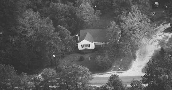 Vintage Aerial photo from 1989 in Wake County, NC