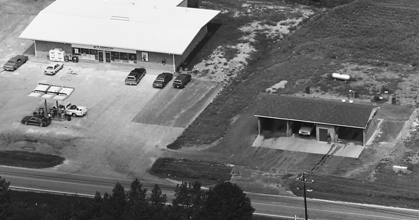 Vintage Aerial photo from 1987 in Union County, SC