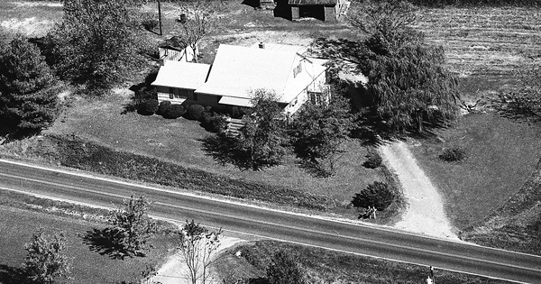 Vintage Aerial photo from -1986 in Rutherford County, NC