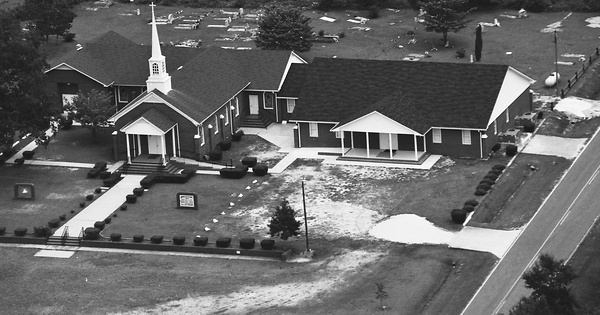 Vintage Aerial photo from 1999 in Bladen County, NC