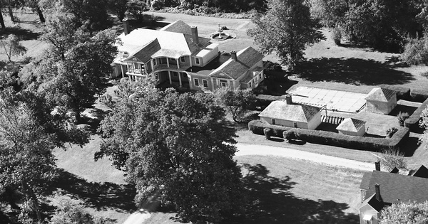 Vintage Aerial photo from 1996 in King George County, VA