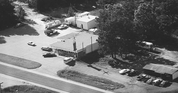 Vintage Aerial photo from -1986 in Smith County, TX