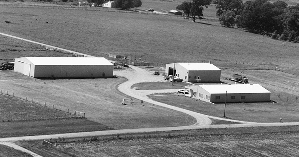 Vintage Aerial photo from 1979 in Linn County, MO