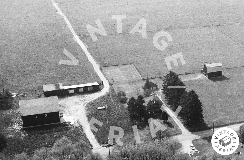 Vintage Aerial Pennsylvania Venango County 1992 17WVE29