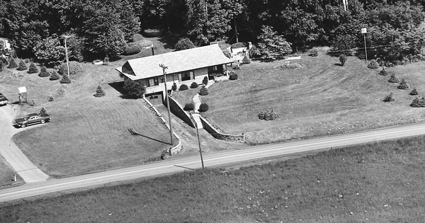 Vintage Aerial photo from 1969 in Cambria County, PA