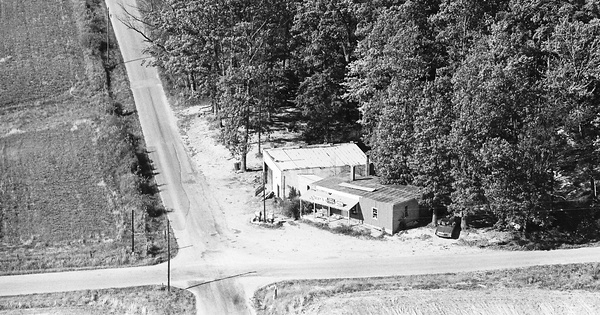 Vintage Aerial photo from 1976 in Scott County, IN