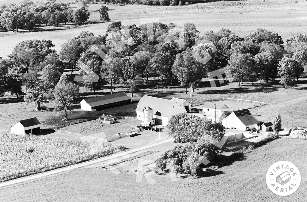 Vintage Aerial Minnesota Carver County 1971 4HCA5