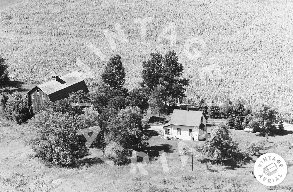 Vintage Aerial Minnesota Chisago County 1971 19HCH4