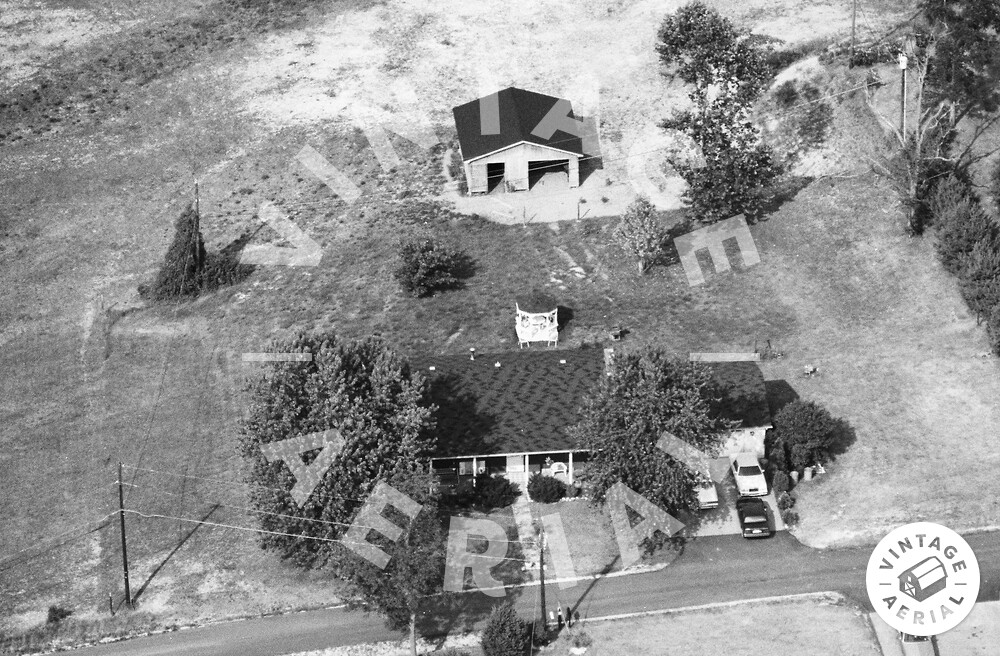 Vintage Aerial Kentucky Boyd County 1988 3ZBO7