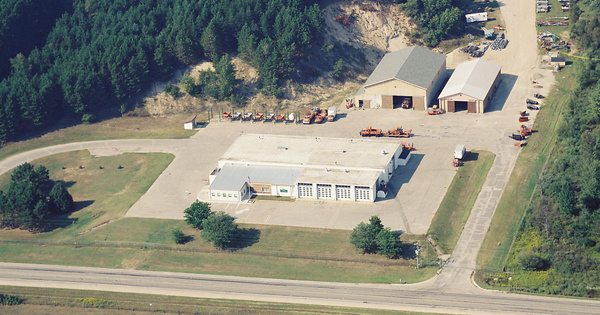 Vintage Aerial photo from 2002 in Osceola County, MI