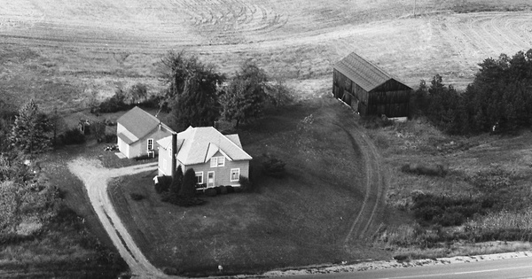 Vintage Aerial photo from 1972 in Kent County, MI