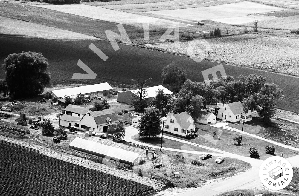 Vintage Aerial Michigan Kent County 1970 15RKE6