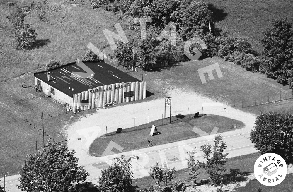 Vintage Aerial Michigan Ionia County 1982 68OIO13