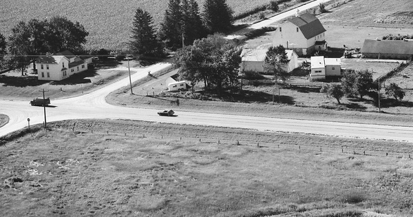 Vintage Aerial photo from 1978 in Floyd County, IA