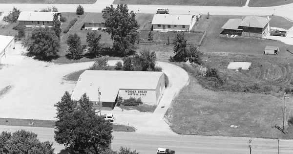 Vintage Aerial photo from 1984 in Brown County, KS