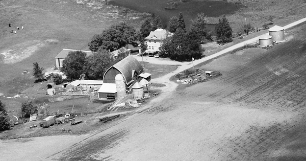 Vintage Aerial photo from 1987 in Hennepin County, MN