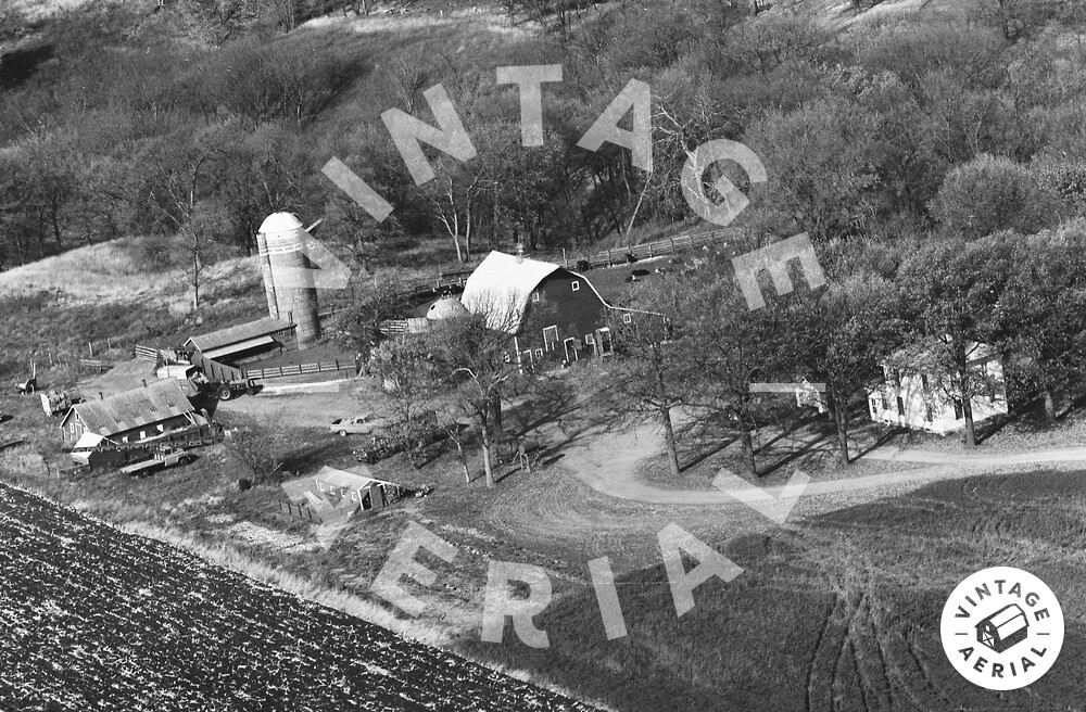 Vintage Aerial Minnesota Jackson County 1975 67KJA19