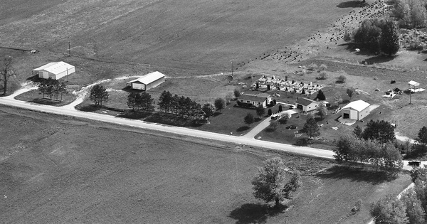 Vintage Aerial photo from 1998 in Grand Traverse County, MI