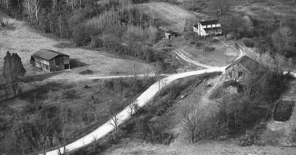 Vintage Aerial photo from 1982 in Greenup County, KY
