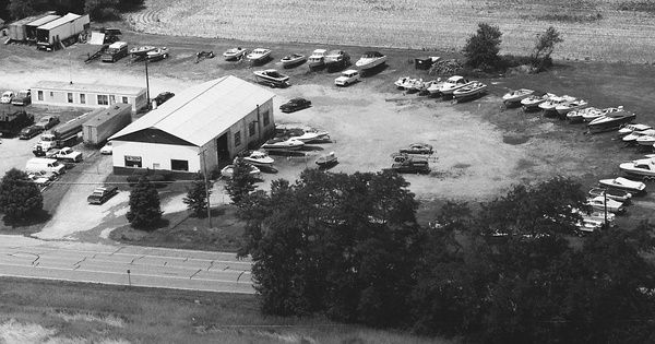Vintage Aerial photo from 1990 in Kent County, MD