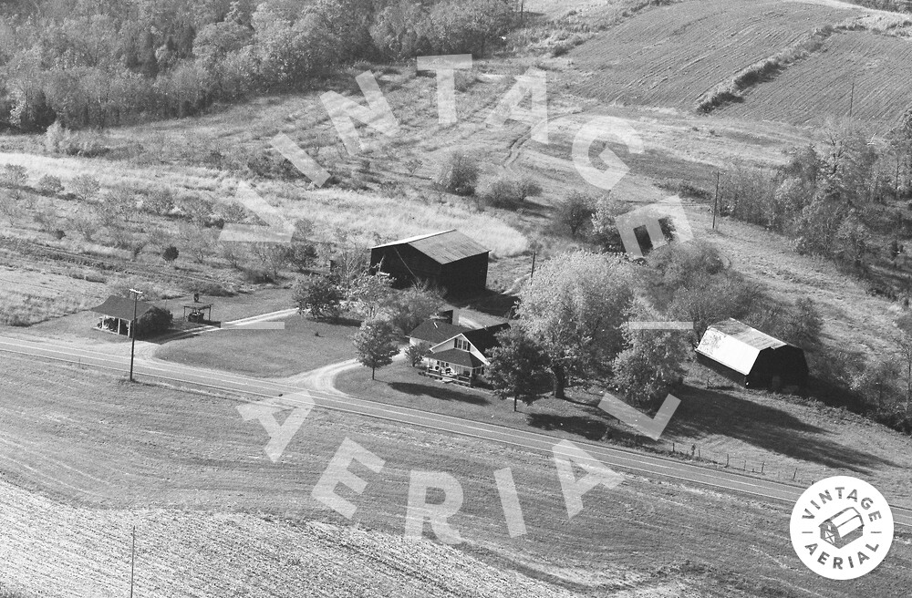 Vintage Aerial Kentucky Trimble County 1978 18MTR4