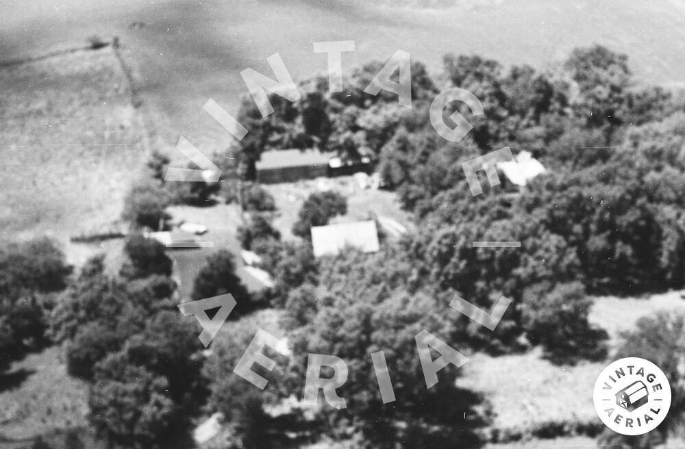 Vintage Aerial Iowa Tama County 1972 74PTA36