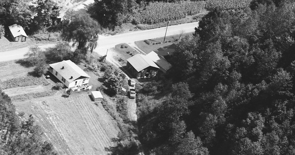 Vintage Aerial photo from 1985 in Floyd County, KY