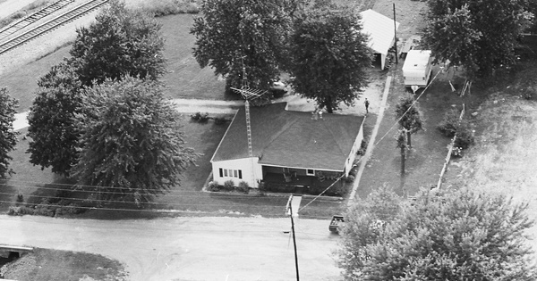 Vintage Aerial photo from 1981 in Pike County, IN