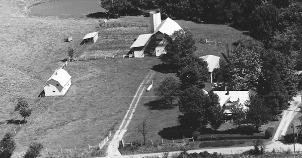 Vintage Aerial photo from 1976 in Washington County, IN