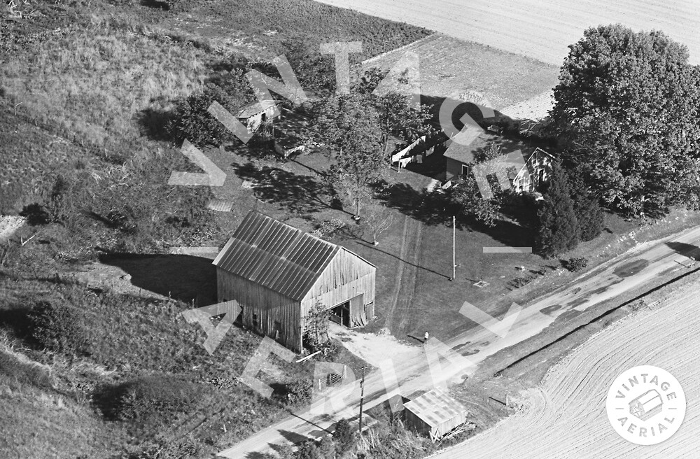 Vintage Aerial Indiana Jennings County 1963 11FJE20