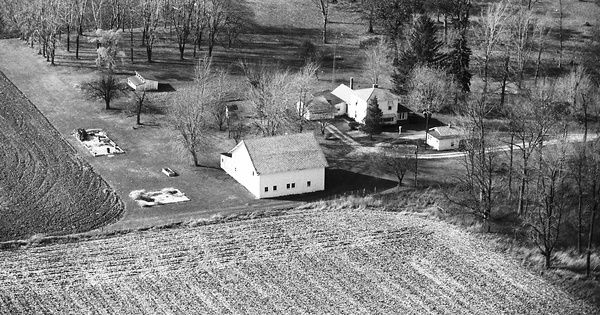 Vintage Aerial photo from 1982 in Grant County, IN