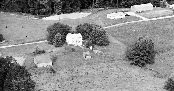 Vintage Aerial photo from 1976 in Harrison County, IN