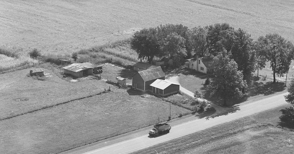 Vintage Aerial photo from 1979 in Grant County, IN