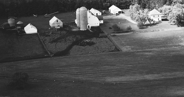 Vintage Aerial photo from 1977 in Lincoln County, MN