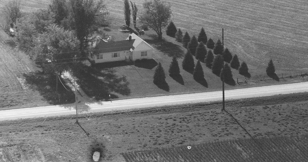 Vintage Aerial photo from 1994 in Mills County, IA