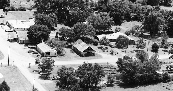 Vintage Aerial photo from 1989 in Conway County, AR