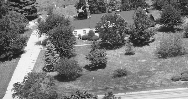 Vintage Aerial photo from 1986 in Dallas County, MO