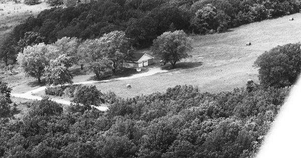 Vintage Aerial photo from 1981 in Cedar County, MO