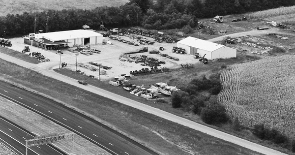 Vintage Aerial photo from 1980 in Cass County, MO