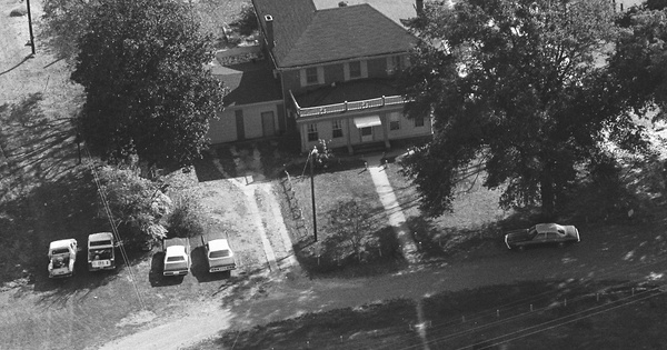 Vintage Aerial photo from -1986 in Lee County, MS