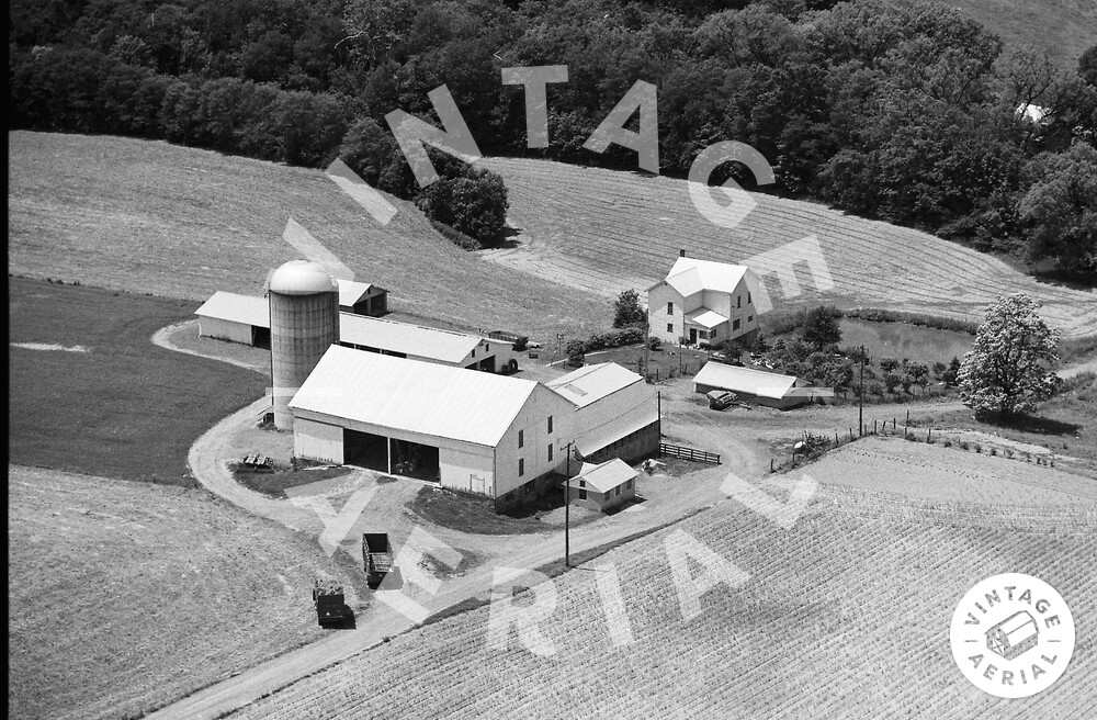 Vintage Aerial Pennsylvania Blair County 1980 19PBL1