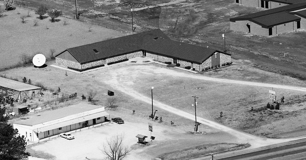 Vintage Aerial photo from 1988 in Denton County, TX