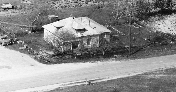 Vintage Aerial photo from 1992 in Coryell County, TX