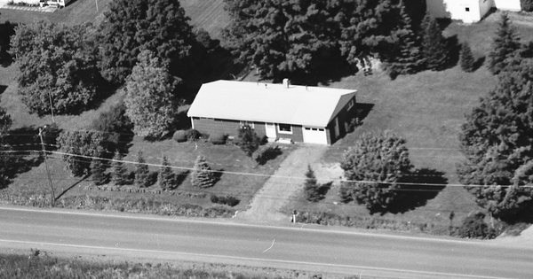 Vintage Aerial photo from 1982 in Onondaga County, NY