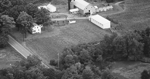 Vintage Aerial photo from 1982 in Ashtabula County, OH