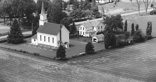 Vintage Aerial photo from 1978 in Chippewa County, WI